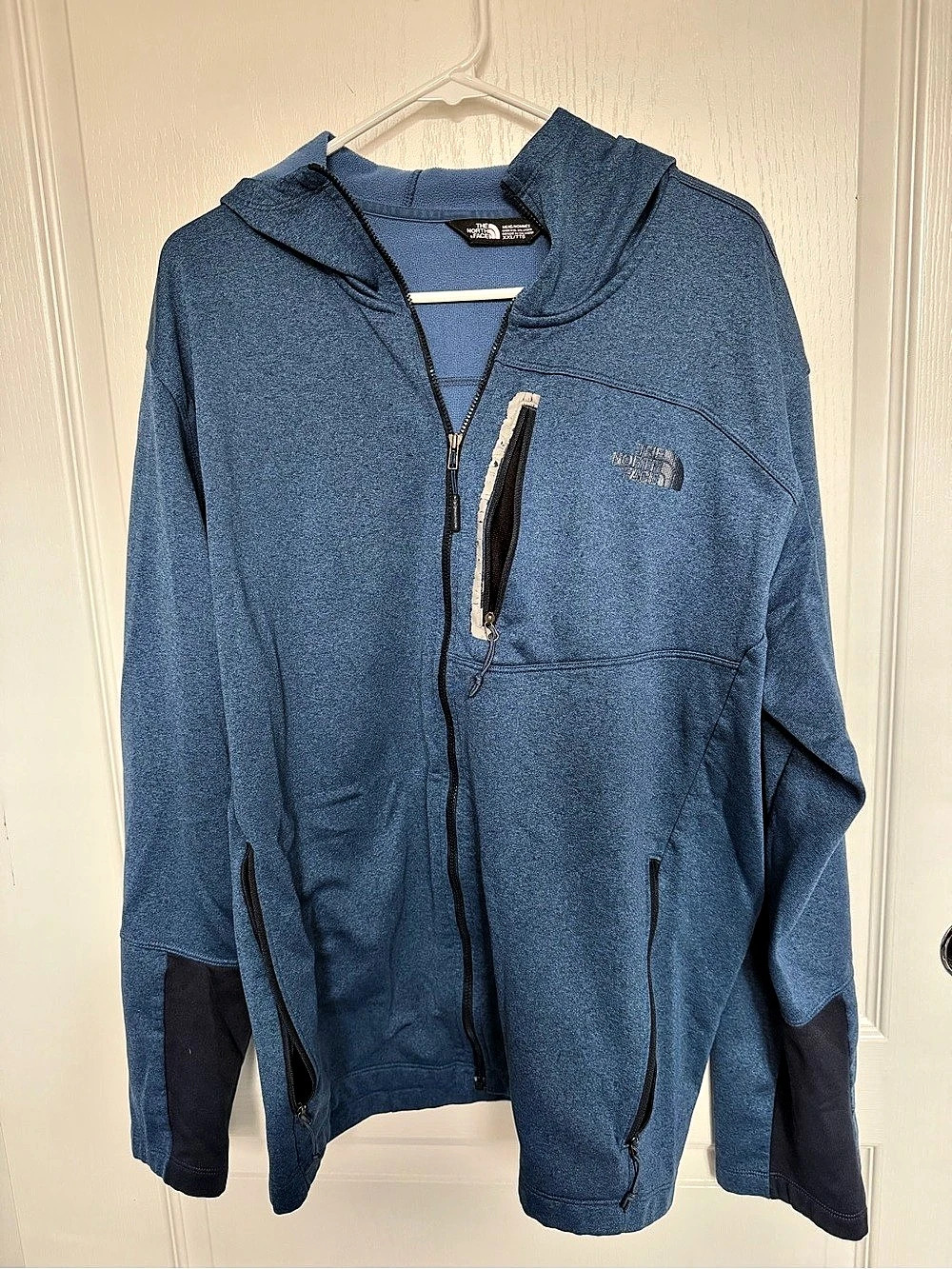 The North Face Men's Canyonlands Full-Zip Hoodie Blue XXL